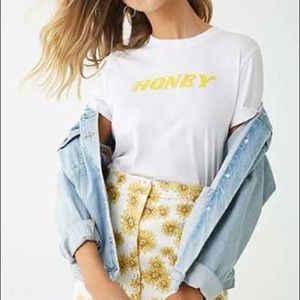 “Honey” Statement Graphic Tee
